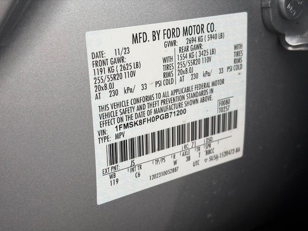 2023 Ford Explorer Limited 4WD