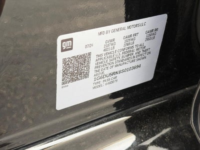 2025 Cadillac CT5 4dr Sdn Sport