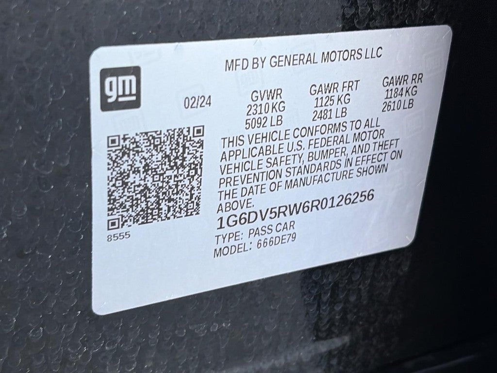2024 Cadillac CT5-V 4dr Sdn