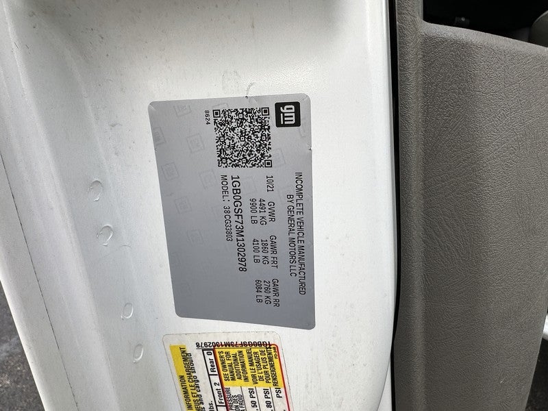 2021 Chevrolet Express Commercial Cutaway 3500 Van 159"