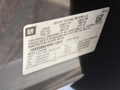2017 GMC Yukon 4WD 4dr SLT