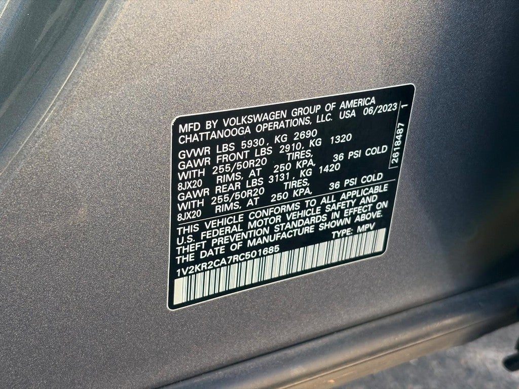2024 Volkswagen Atlas 2.0T SE w/Technology 4MOTION