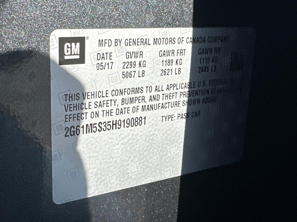 2017 Cadillac XTS 4dr Sdn Luxury FWD