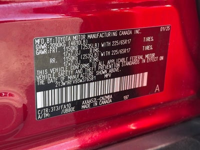 2025 Toyota RAV4 XLE FWD (Natl)