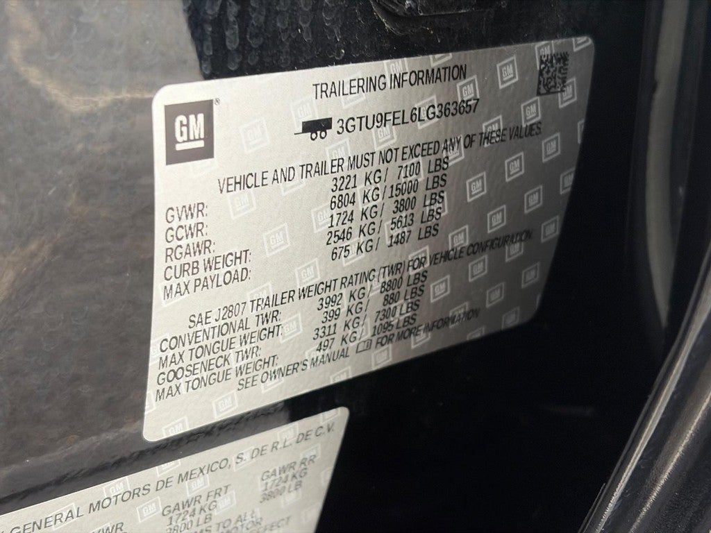 2020 GMC Sierra 1500 4WD Crew Cab 147" Denali