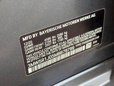 2021 BMW 3 Series 330i Sedan North America