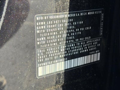 2024 Volkswagen Tiguan 2.0T SE 4MOTION