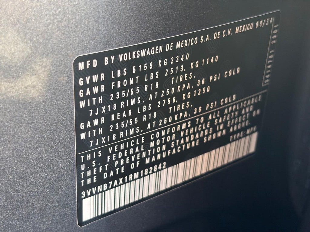 2024 Volkswagen Tiguan 2.0T SE FWD
