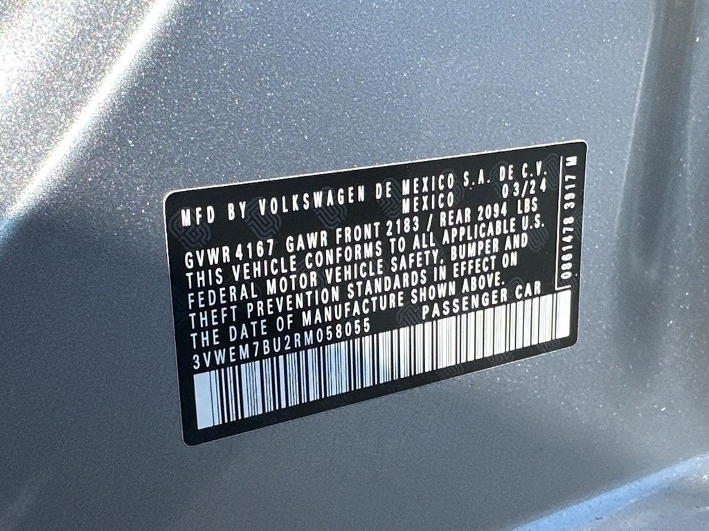 2024 Volkswagen Jetta SE Auto