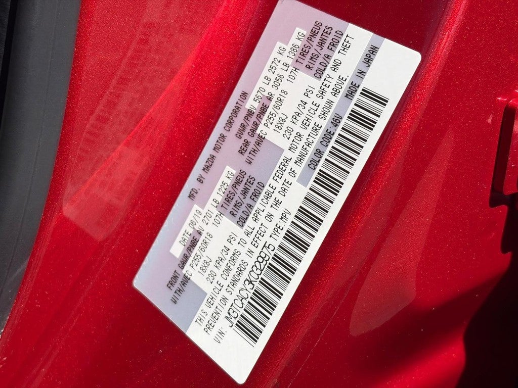 2019 Mazda Mazda CX-9 Touring FWD