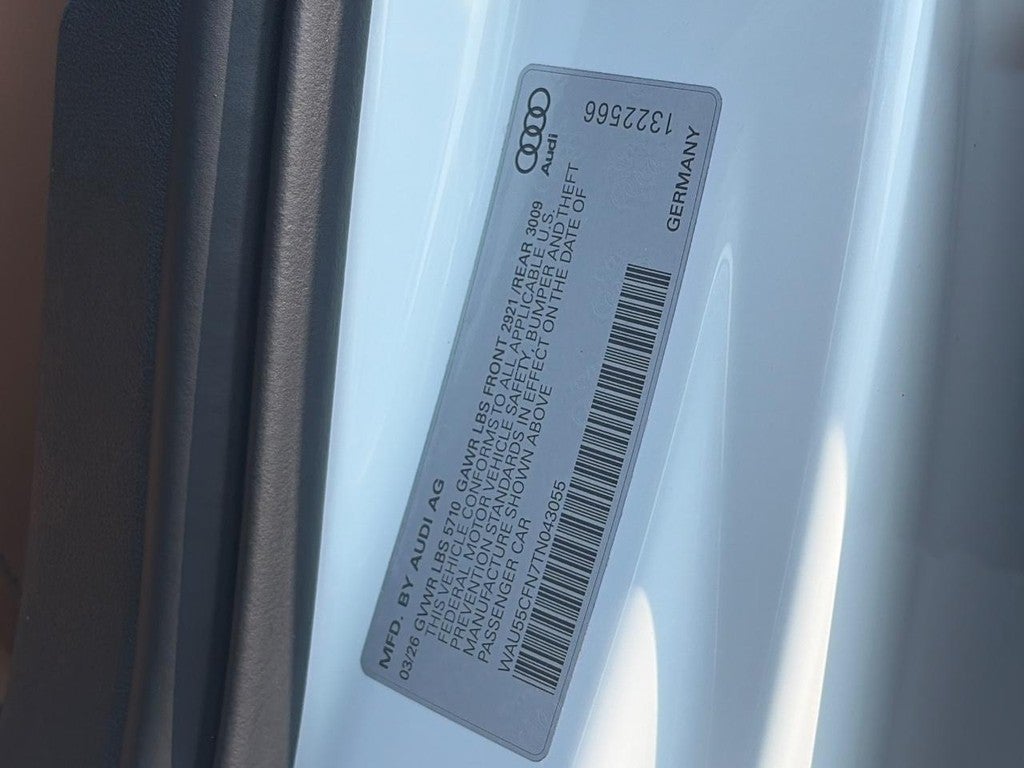 2026 Audi A6 Sedan Premium Plus quattro