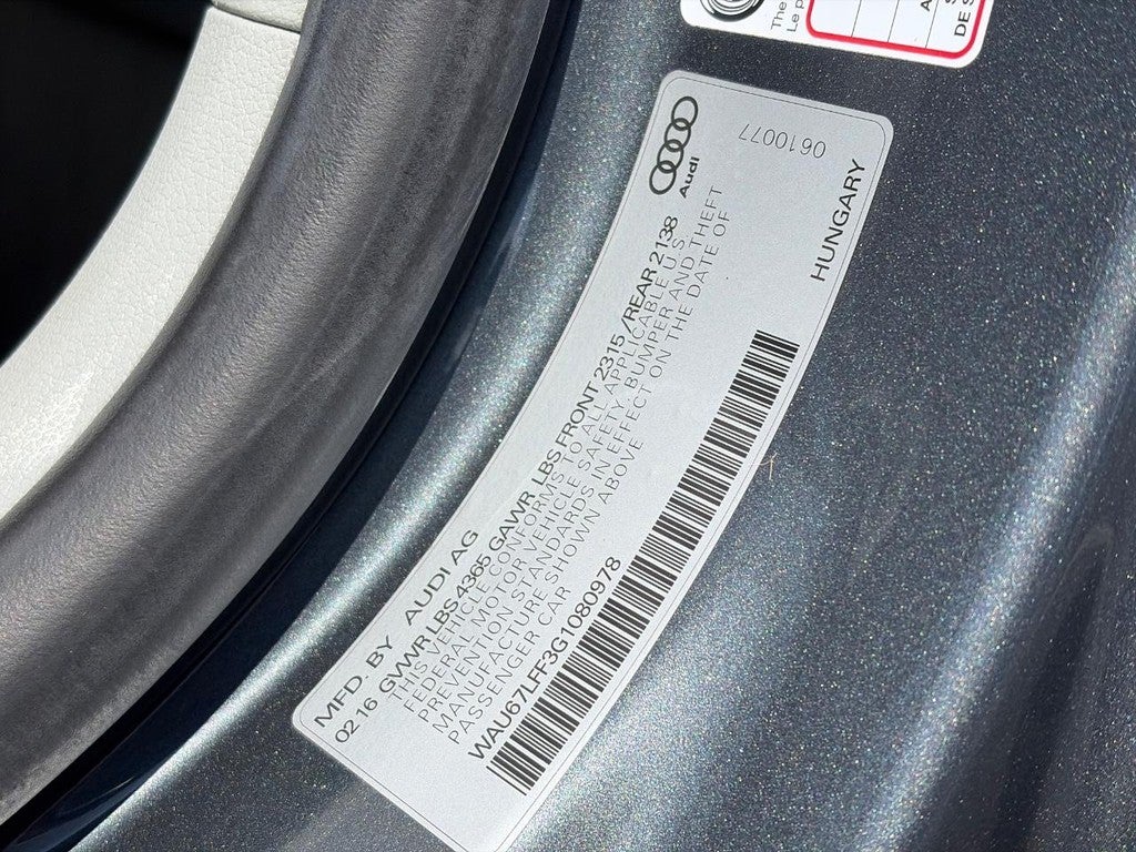 2016 Audi A3 2dr Cabriolet FWD 1.8T Premium