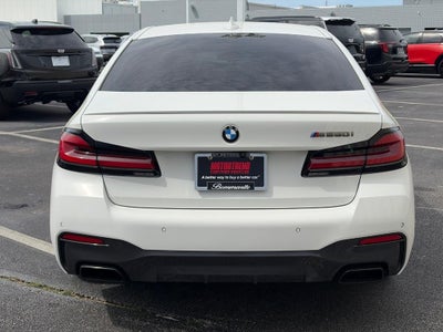 2021 BMW 5 Series M550i xDrive Sedan