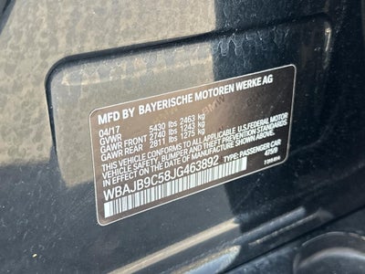 2018 BMW 5 Series M550i xDrive Sedan