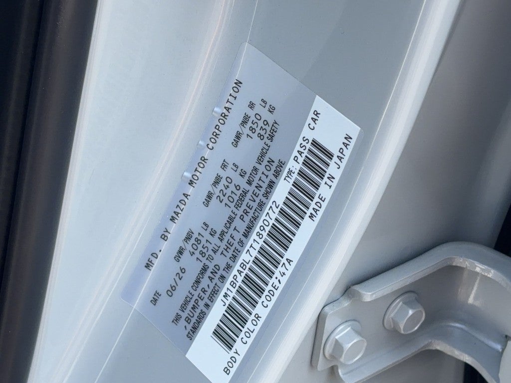 2026 Mazda Mazda3 Sedan 2.5 S Select Sport