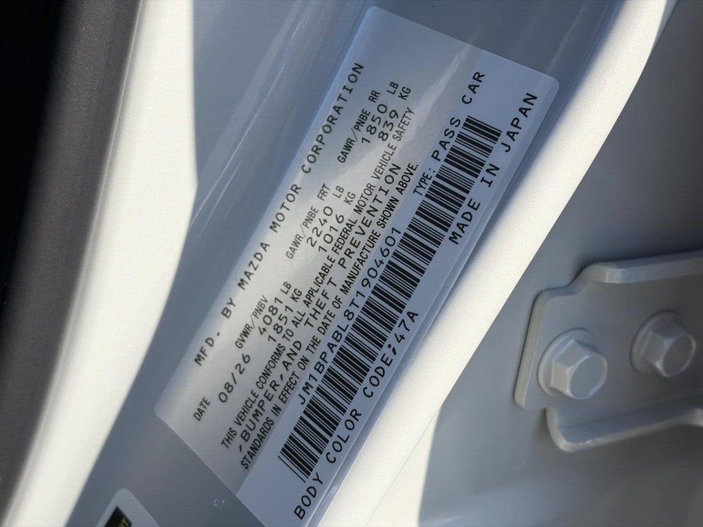 2026 Mazda Mazda3 Sedan 2.5 S Select Sport