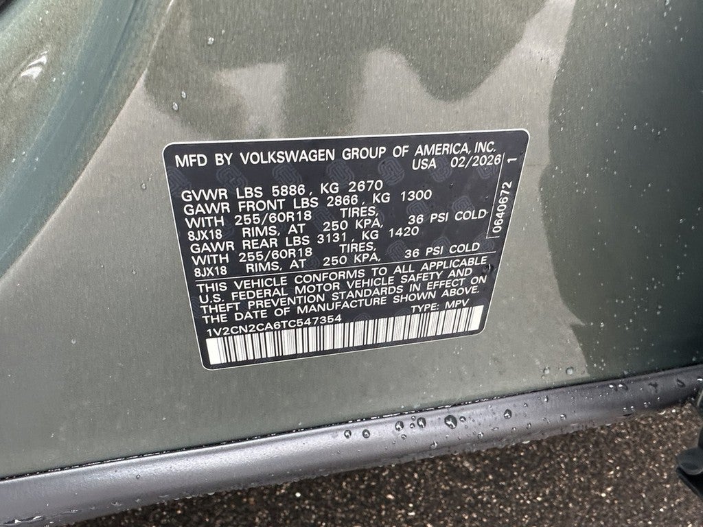 2026 Volkswagen Atlas 2.0T Peak Edition 4MOTION