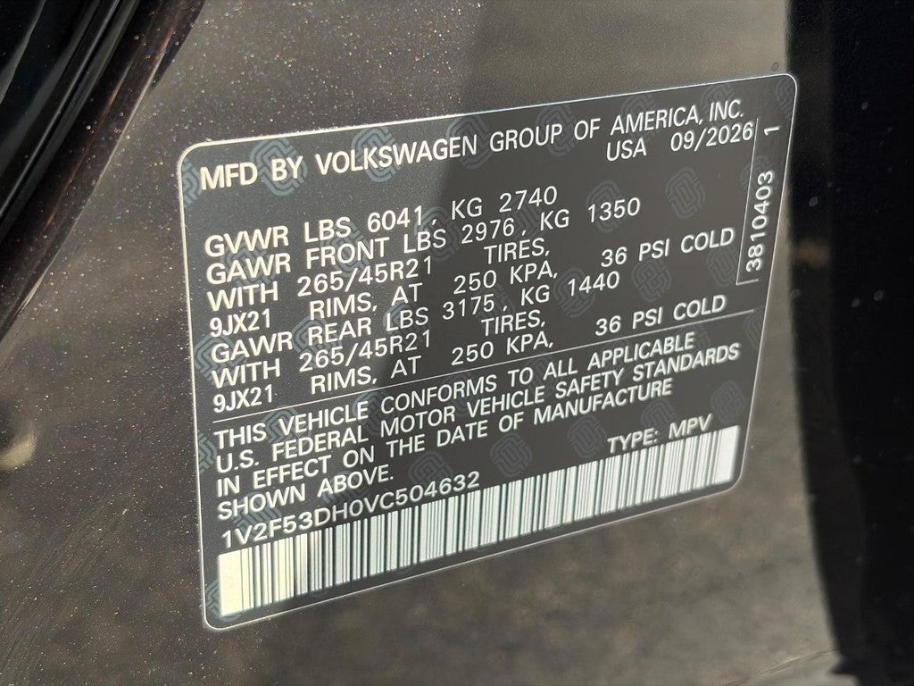 2027 Volkswagen Atlas SEL Premium R-Line 4MOTION