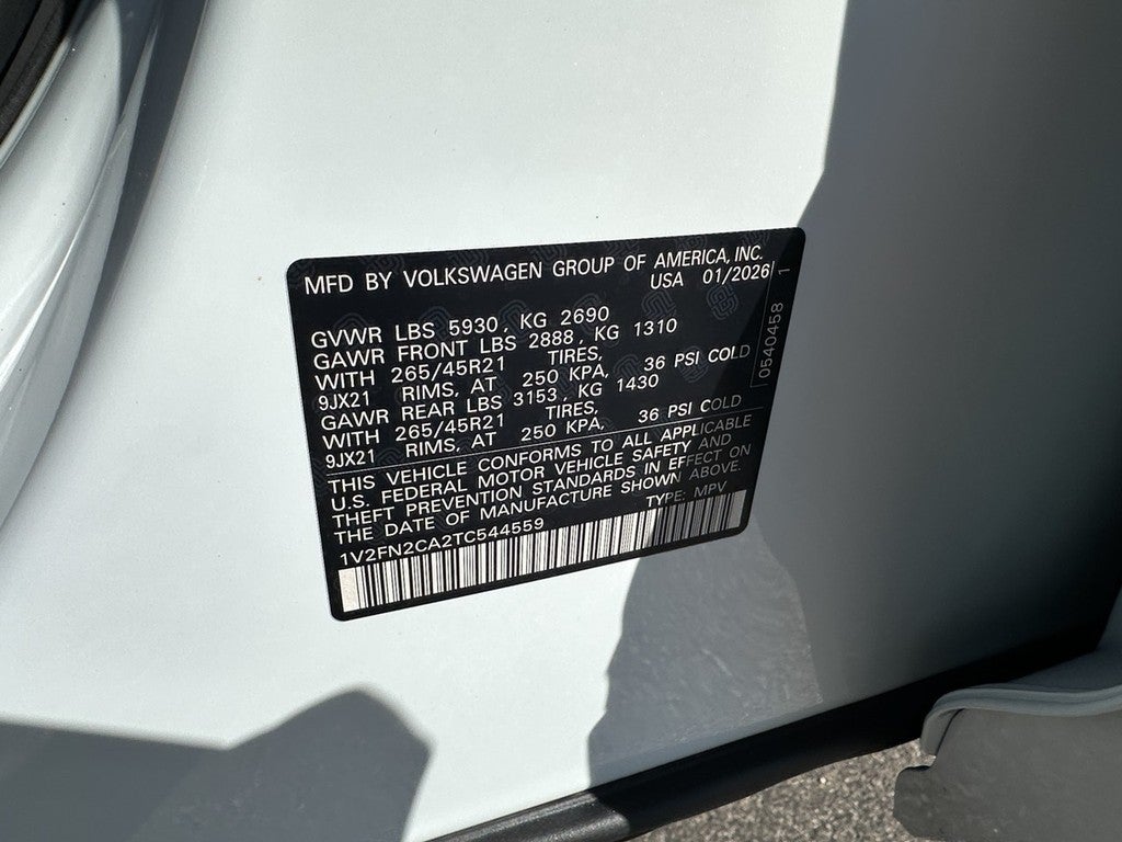 2026 Volkswagen Atlas 2.0T SEL Premium R-Line 4MOTION