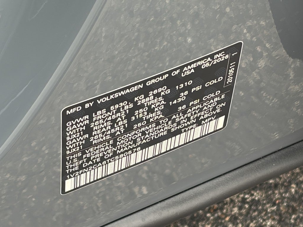 2026 Volkswagen Atlas 2.0T SEL Premium R-Line 4MOTION