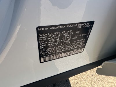 2026 Volkswagen Atlas 2.0T SEL Premium R-Line 4MOTION