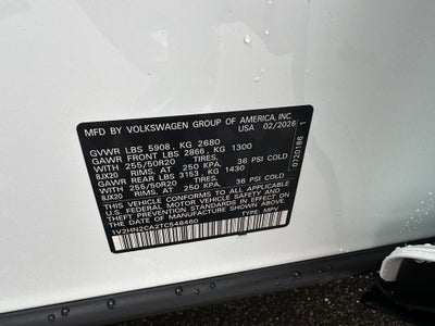 2026 Volkswagen Atlas 2.0T SE w/Technology 4MOTION