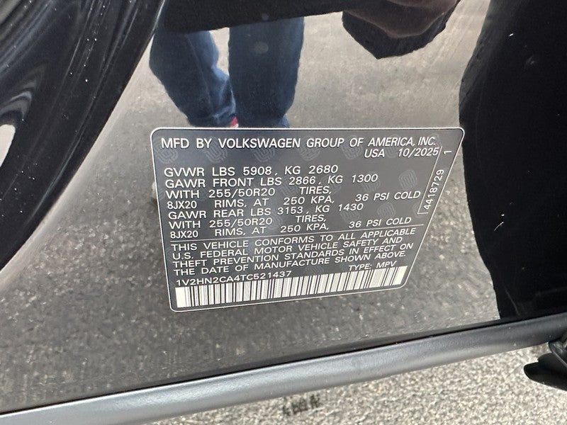 2026 Volkswagen Atlas 2.0T SE w/Technology 4MOTION