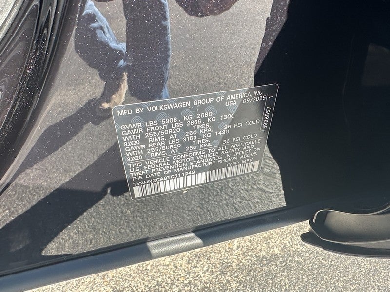 2026 Volkswagen Atlas 2.0T SE w/Technology 4MOTION