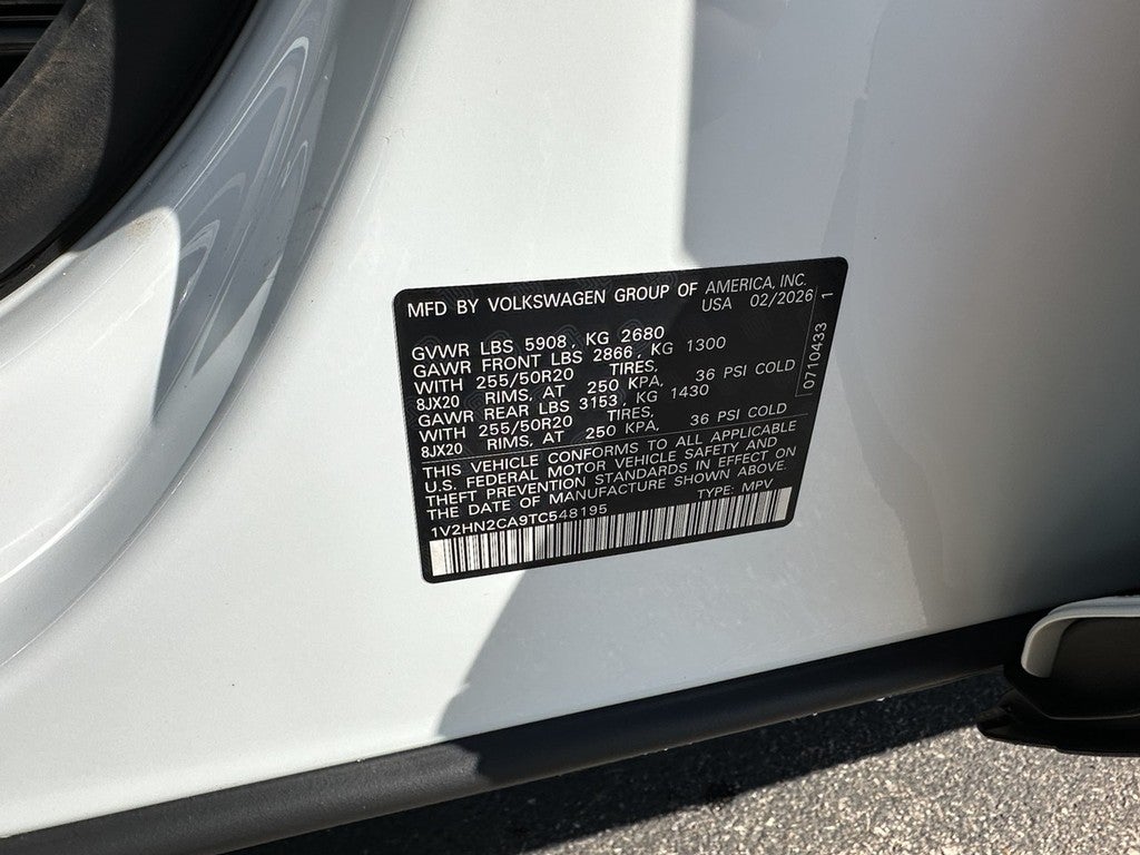 2026 Volkswagen Atlas 2.0T SE w/Technology 4MOTION