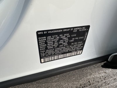 2026 Volkswagen Atlas Cross Sport 2.0T SE w/Technology 4MOTION