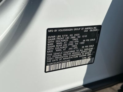 2026 Volkswagen Atlas Cross Sport 2.0T SE w/Technology 4MOTION