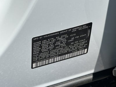 2026 Volkswagen Atlas Cross Sport 2.0T SE w/Technology 4MOTION