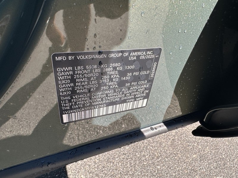 2026 Volkswagen Atlas 2.0T SE w/Technology 4MOTION