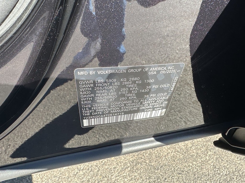 2026 Volkswagen Atlas 2.0T SE w/Technology 4MOTION