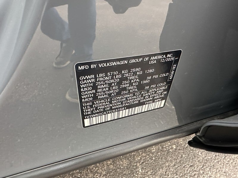 2026 Volkswagen Atlas 2.0T SE w/Technology FWD