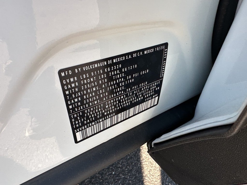 2026 Volkswagen Tiguan 2.0T S 4MOTION