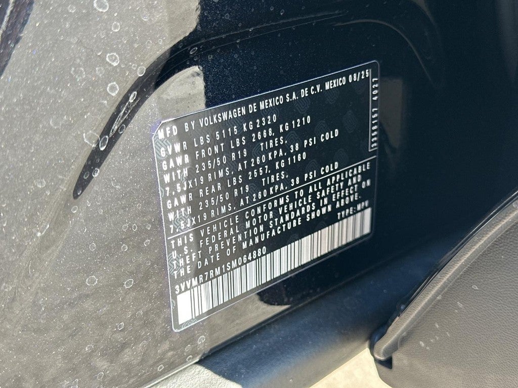 2025 Volkswagen Tiguan 2.0T SE 4MOTION