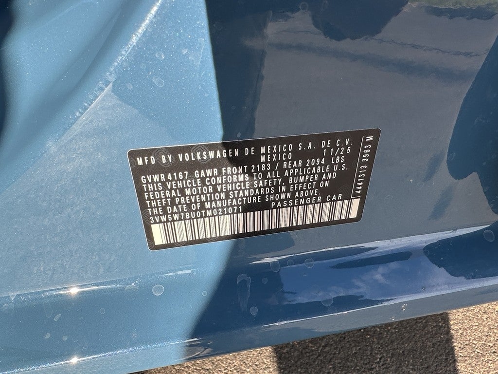 2026 Volkswagen Jetta S Auto