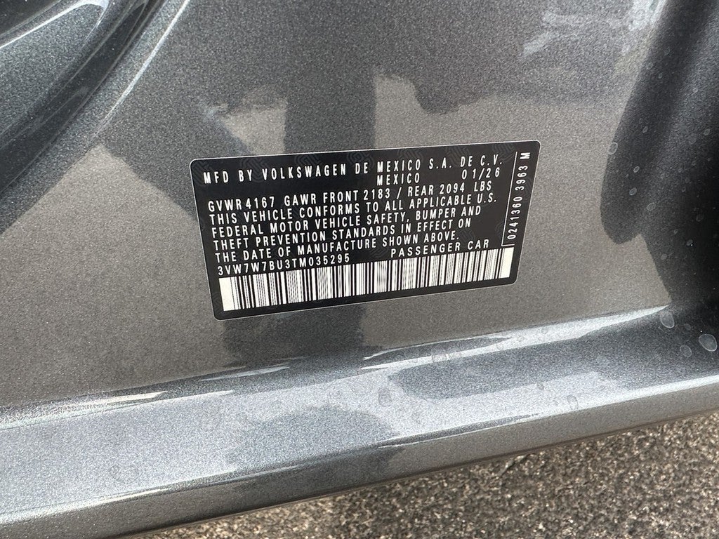 2026 Volkswagen Jetta SE Auto