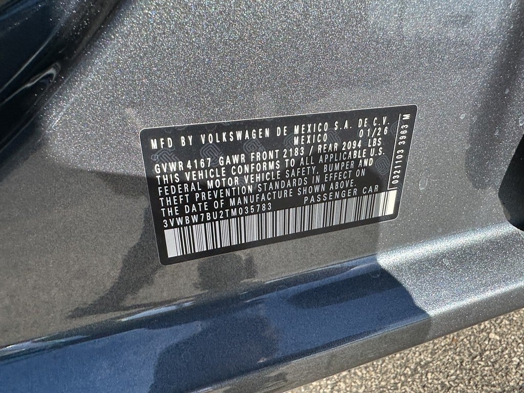 2026 Volkswagen Jetta Sport Auto