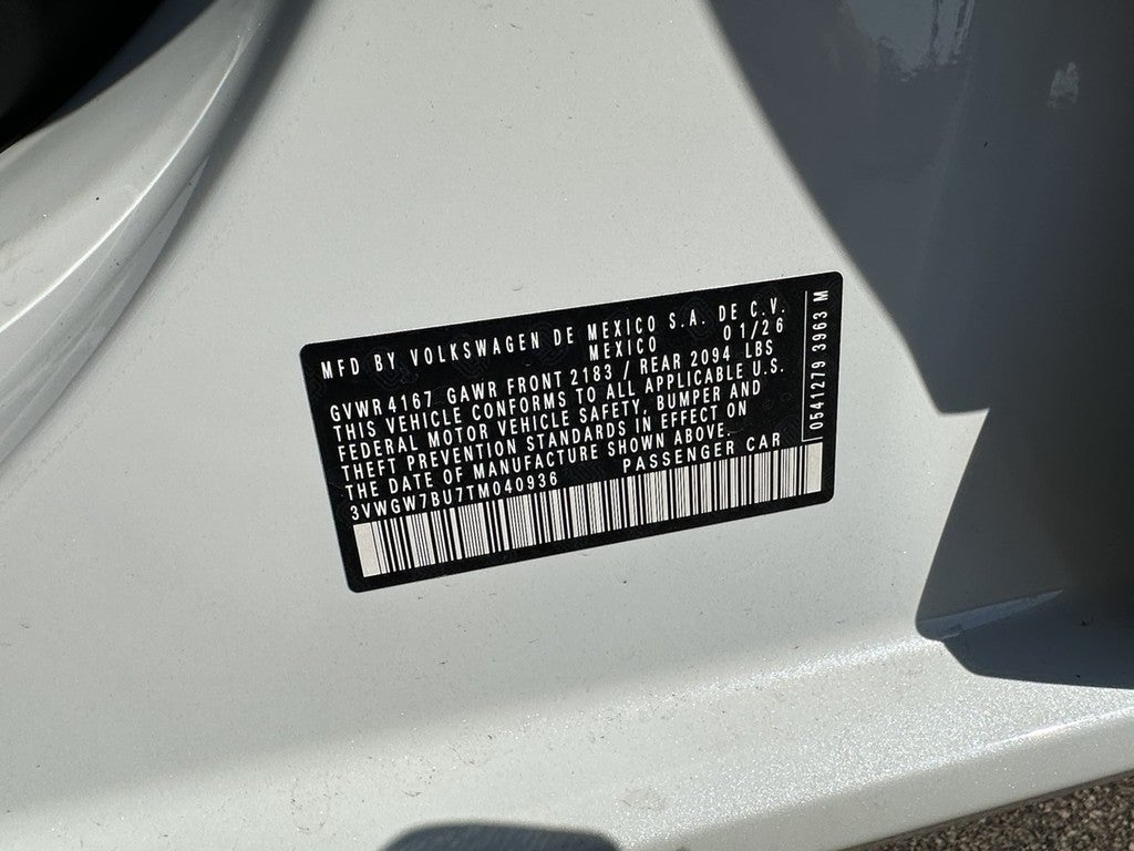 2026 Volkswagen Jetta SEL Auto