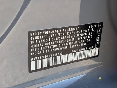 2026 Volkswagen Golf GTI 2.0T S DSG